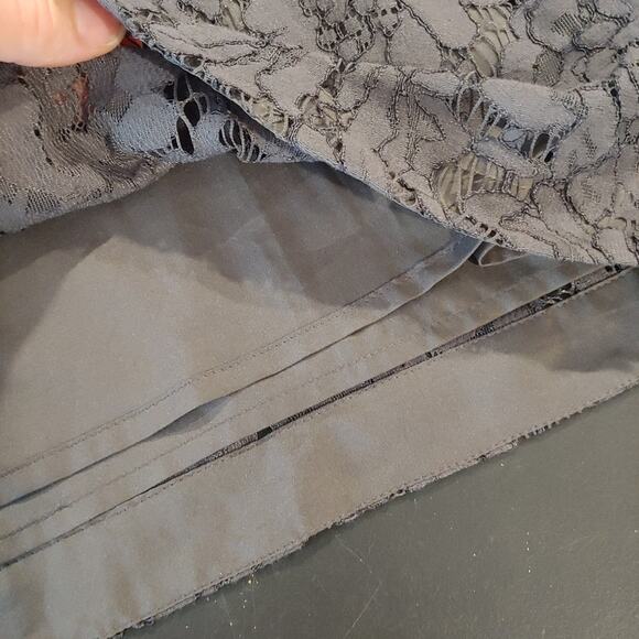 Madewell NWT Lace Long-Sleeve Shift Dress Size 6 - Picture 9 of 11